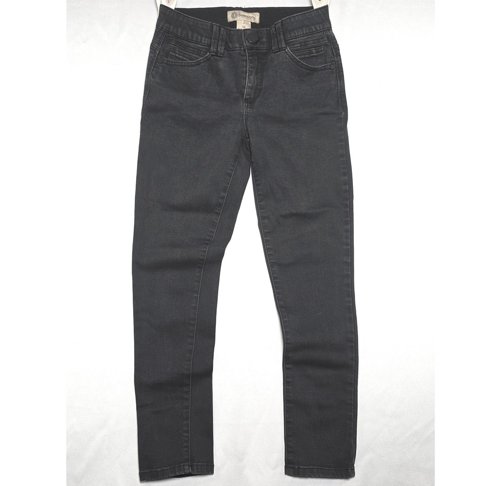 Democracy Ab-solution Black Skinny Jeans Womens Size 2 Ab Technology Stretch